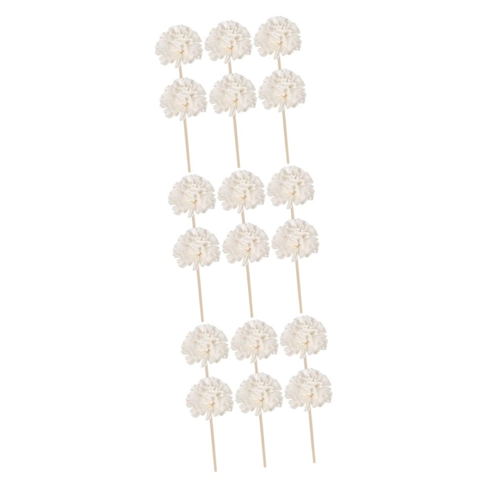 MUCKLILY 3 Sets of Rattan Flower Diffuser Sticks, 18 Pieces