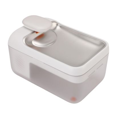 4.5 L Large-Capacity Cat Water Fountain with Stainless Steel Bowl