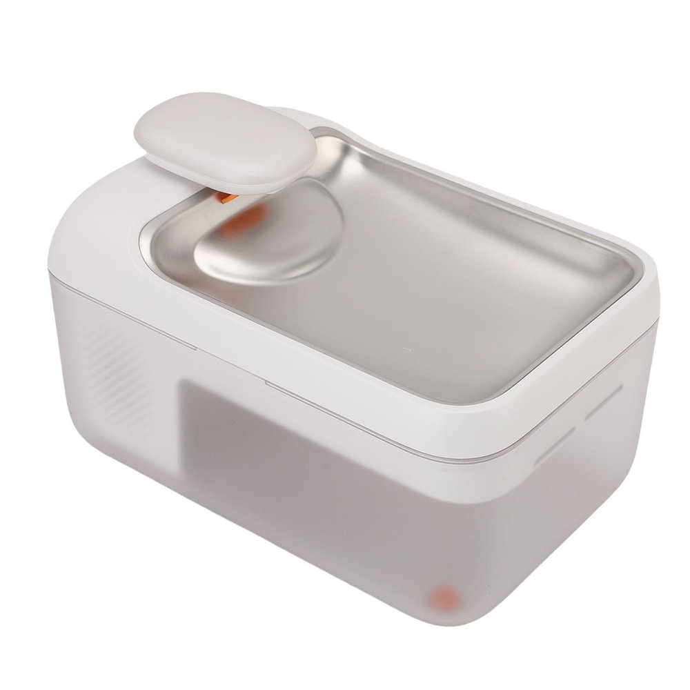 4.5 L Large-Capacity Cat Water Fountain with Stainless Steel Bowl