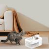 4.5 L Large-Capacity Cat Water Fountain with Stainless Steel Bowl view 3