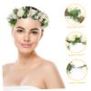 PACKOVE Handmade Flower Crown Headband for Women view 2