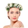 PACKOVE Handmade Flower Crown Headband for Women view 3
