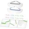 WRITWAA Plastic Disposable Safety Glasses for Women and Men view 2