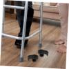 HANABASS 2-Piece Walker Glides for Seniors and People with Disabilities, TPR and Nylon, Non-Slip for Indoor and Outdoor Use view 4