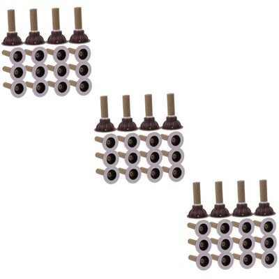 OATIPHO 150-Piece Handcrafted Moxa Sticks with Base for Traditional Acupuncture Accessories