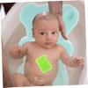 GARVALON Soft Baby Bath Seat, Non-Slip Sponge, Machine-Washable Bath Tub Mat for Newborns, Light Green, Random Color view 4