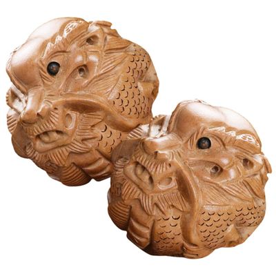 Wooden Massage Ball for Hand Massage and Exercise