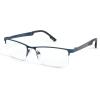 UVTQSSP Half-Rim Aluminum-Magnesium Reading Glasses for Men, Blue-Light-Blocking Computer Glasses (Blue, +3.5, x) view 1
