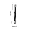 VALICLUD 10-Piece Adjustable Elastic Mask Extender Bands, Flexible Dacron, Ear-Relief, Non-Slip Black Extensions view 2
