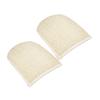 SOESFOUFU 2-Pack Loofah and Cotton Exfoliating Bath Gloves view 1