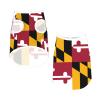 Lightweight Maryland State Flag Summer T-Shirt for Dogs view 2