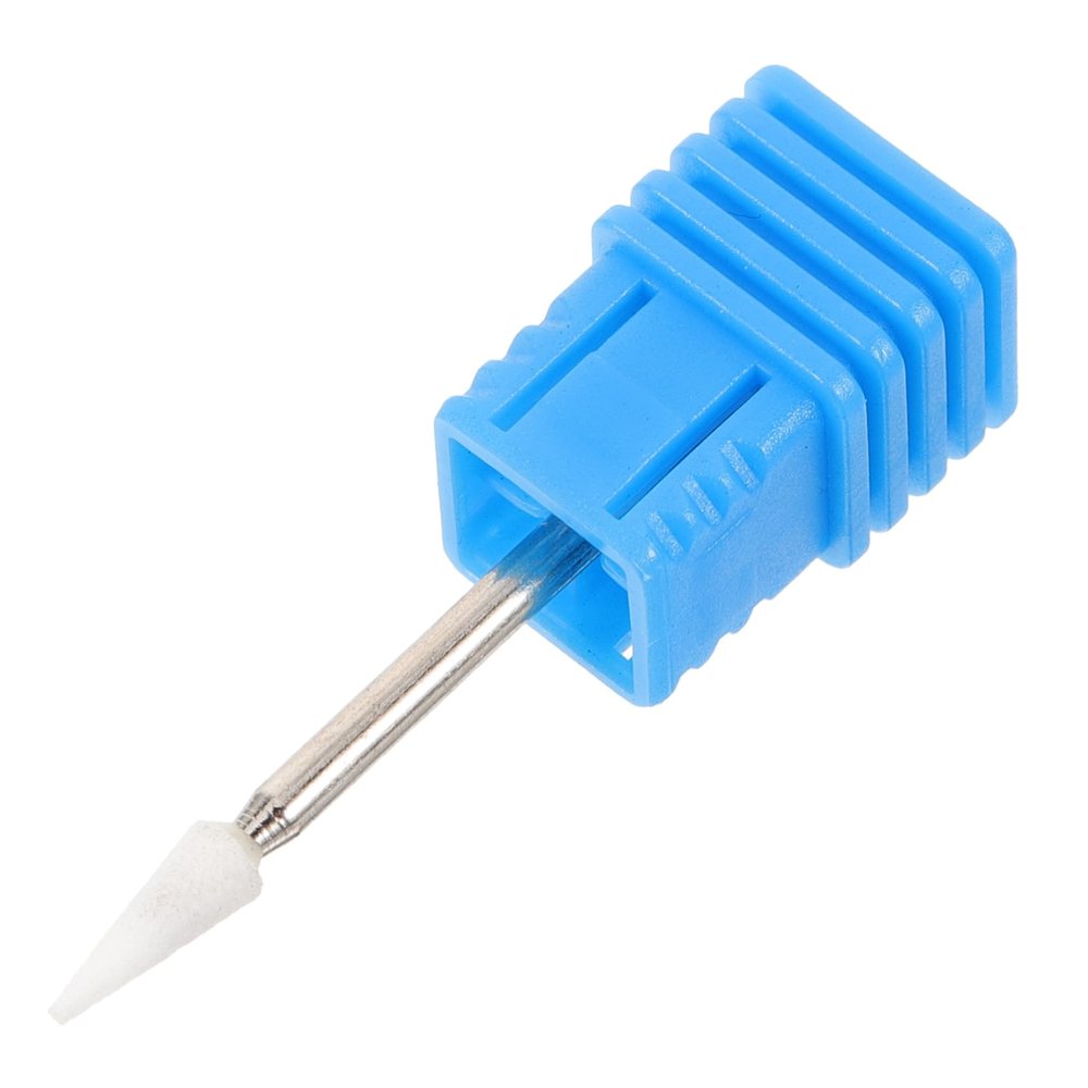 Quartz Nail Drill Bit, Blue, for Fingernails and Toenails