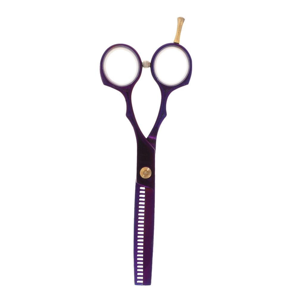 Professional Stainless Steel Hairdressing Scissors for Stylists, Red