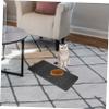 PENIKOKO Pet Feeding Mat, Waterproof and Non-Slip, for Cats, Dark Gray view 3