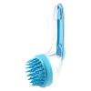 Pet Bath and Massage Brush with Soap Dispenser view 4