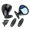HPTOUY 2-Piece Universal Car Side Mirror Set, Black/Glossy Black view 3