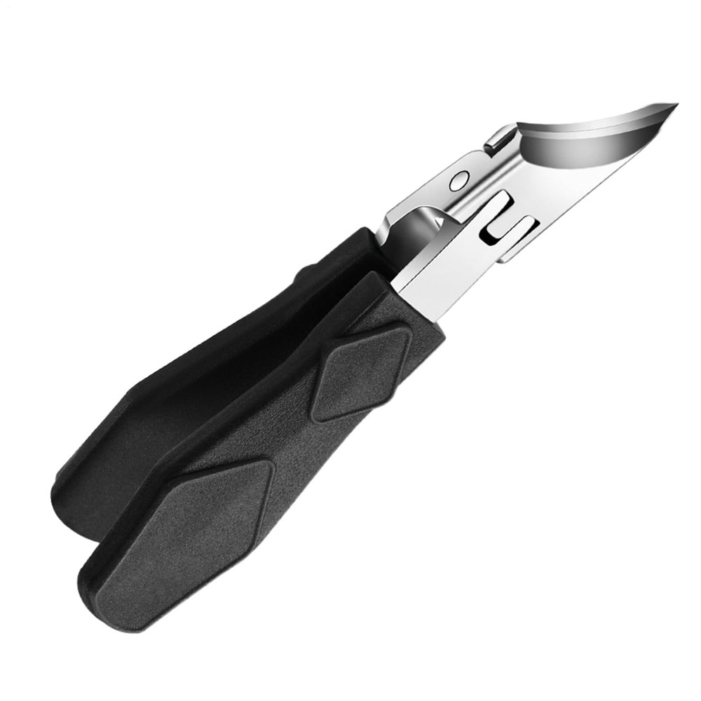 Angled Nail Clippers | High-Quality Splash-Resistant Curved Clippers for Thick Nails