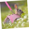 TOYANDONA Rabbit Harness with Leash for Small Pets view 3