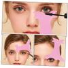 Reusable PP Eyeliner Stencil, Pink, Simple view 3