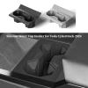 HPTOUY Cup Holder for Tesla Cybertruck 2024, Center Console Water Cup Holder with Silicone Cup Limiter, Gray view 2