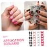 40-Piece Rhinestone Bow Nail Charms for Nail Art view 3