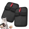 Pet Grooming Gloves, 2 Pack Reusable Hair Removal Gloves for Dogs & Cats view 1