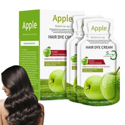 App-Le Hair Dye Cream with Plant Extracts, Gentle Hair Dye Formula, 300 ml, Pleasant Fruity Scent, Beginner-Friendly and Safe