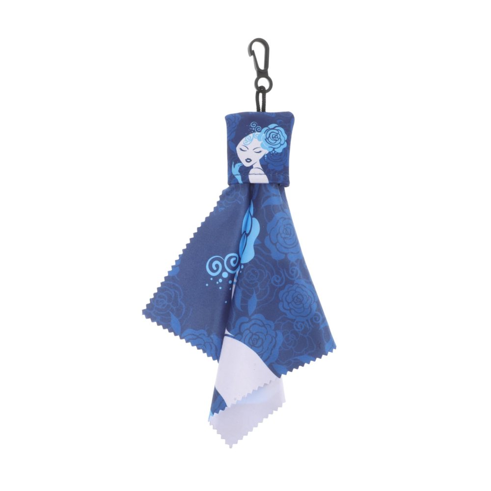 HORIALENCE Microfiber Eyeglass Cleaning Cloth with Keychain