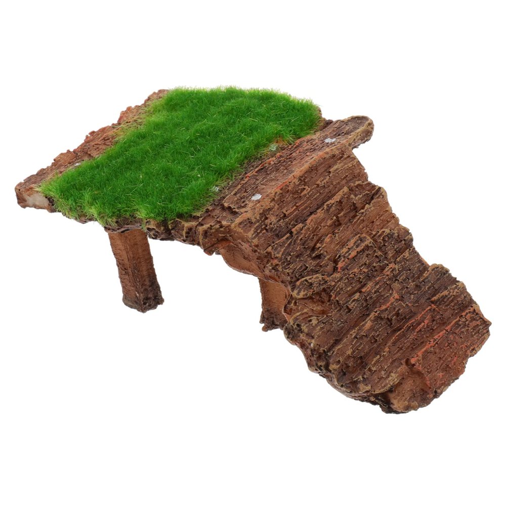 Toyvian Turtle Basking Platform with Simulated Rock Design
