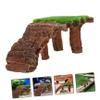 Toyvian Turtle Basking Platform with Simulated Rock Design view 3