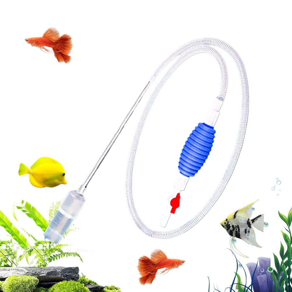 Aquarium Gravel Cleaner with Vacuum Function