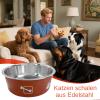 Godpqiui Stainless Steel Cat Bowl view 2