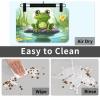 Frog in Pond Dog Feeding Mat, 30.5 x 45.7 cm, Non-Slip, Super Absorbent, Dishwasher-Safe view 4