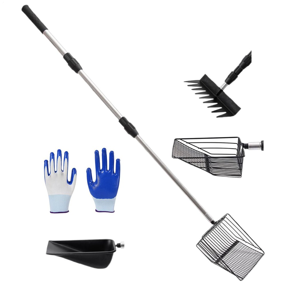 Chicken Manure Shovel, Multifunctional Ergonomic Cleaning Tool 4
