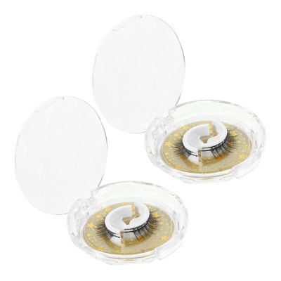 VICASKY 4 Pairs Self-Adhesive Soft False Eyelash Extensions for Women