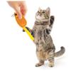Toyvian 5-Piece Cat Mouse Toys, Soft and Durable Plush Toys for Kicking, Licking, and Chewing, Promotes Activity, Orange Design view 3