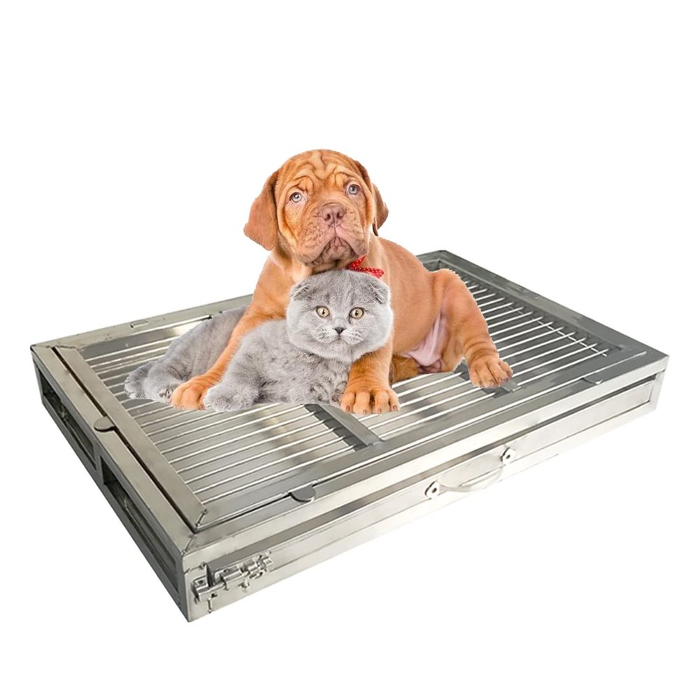 Indoor and Outdoor Dog Potty Trainer, Stainless Steel