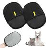 QckZee 2-Pack Double-Sided Pet Grooming Gloves view 1