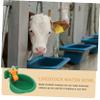 DECOMELODY Automatic Livestock Waterer, Plastic High-Capacity Water Dispenser view 3