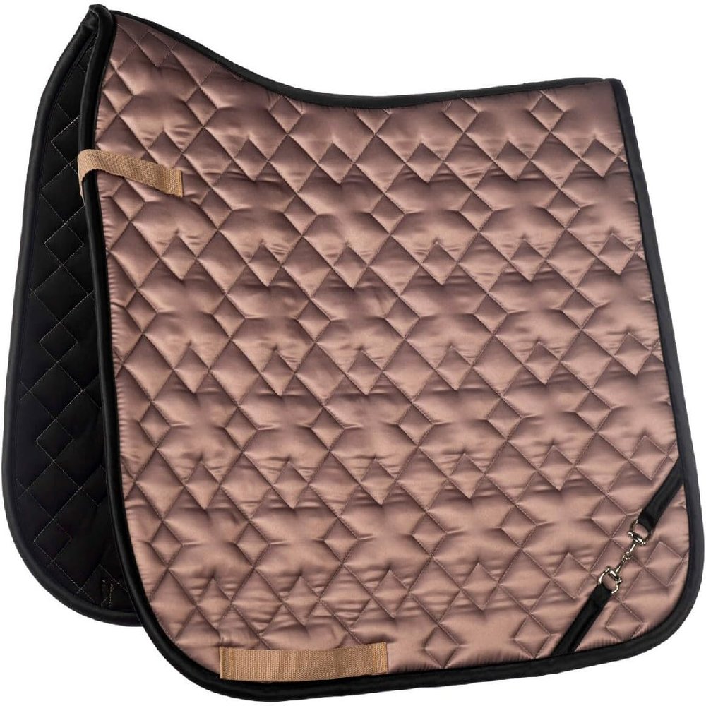 HKM Golden Bit Saddle Pad, Black, All-Purpose