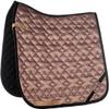 HKM Golden Bit Saddle Pad, Black, All-Purpose view 1