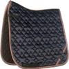 HKM Golden Bit Dressage Saddle Pad, Navy Blue view 1