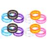DONFAMDS 12-Pack Silicone Scissor Rings for Pet Grooming view 1