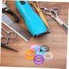DONFAMDS 12-Pack Silicone Scissor Rings for Pet Grooming view 4