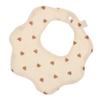 Milisten White Cotton Baby Bibs, 360° Full-Coverage Protection view 1