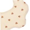 Milisten White Cotton Baby Bibs, 360° Full-Coverage Protection view 3