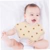Milisten White Cotton Baby Bibs, 360° Full-Coverage Protection view 4