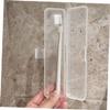SOESFOUFU Portable Transparent Plastic Toothbrush Travel Case view 4