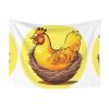 WZYCWB Bird's Nest Golden Chicken Large Printed Pet Blanket view 1