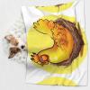 WZYCWB Bird's Nest Golden Chicken Large Printed Pet Blanket view 4